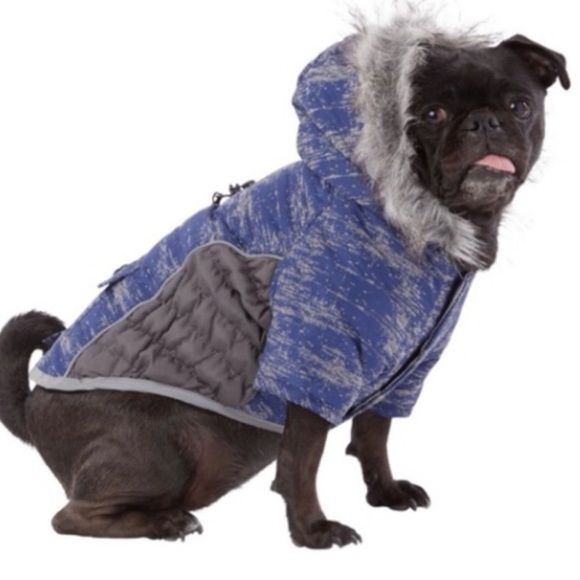 NEW Top Paw Hooded Insulated Winter Cold Weather Dog Pet Puffer Jacket SZ XXL - Picture 1 of 10